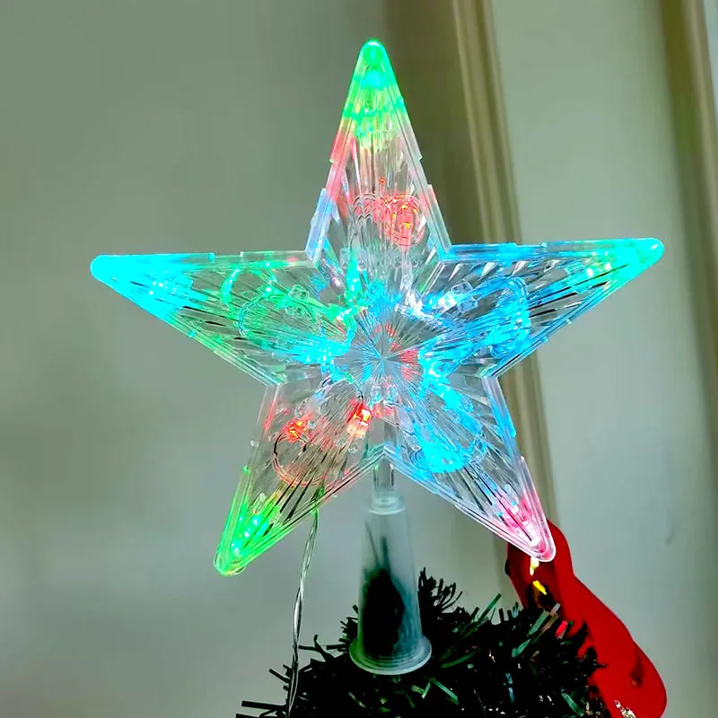 Topo Árvore de Natal Formato Estrela Luz de LED - Image 3