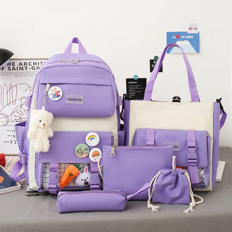 UniqBag - Kit Escolar Feminino 4 em 1 - Image 3