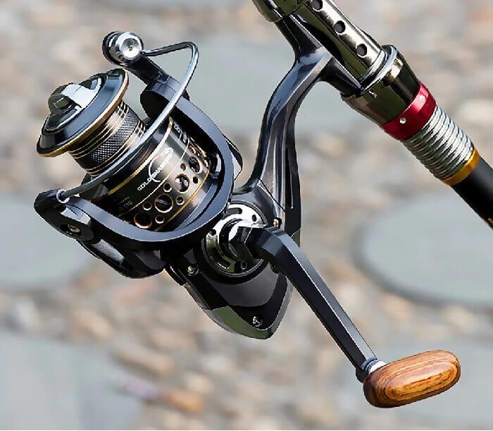 Vara de Pesca Telescopia em Fibra de Carbono com Molinete Drag 10kg - Image 4