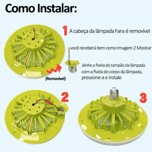 Ventilador de Teto Inteligente - Image 3