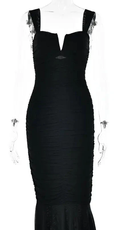 Vestido Midi Drapeado - Image 10