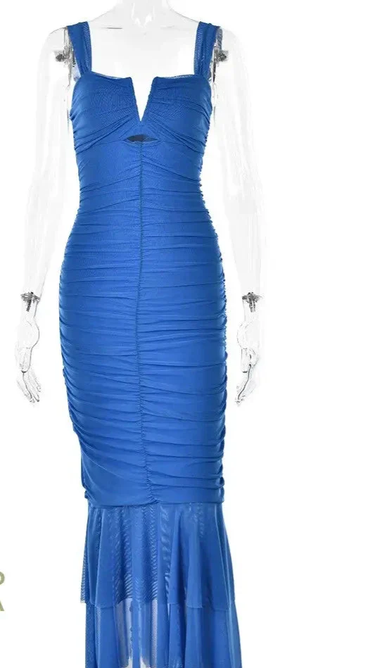 Vestido Midi Drapeado - Image 7