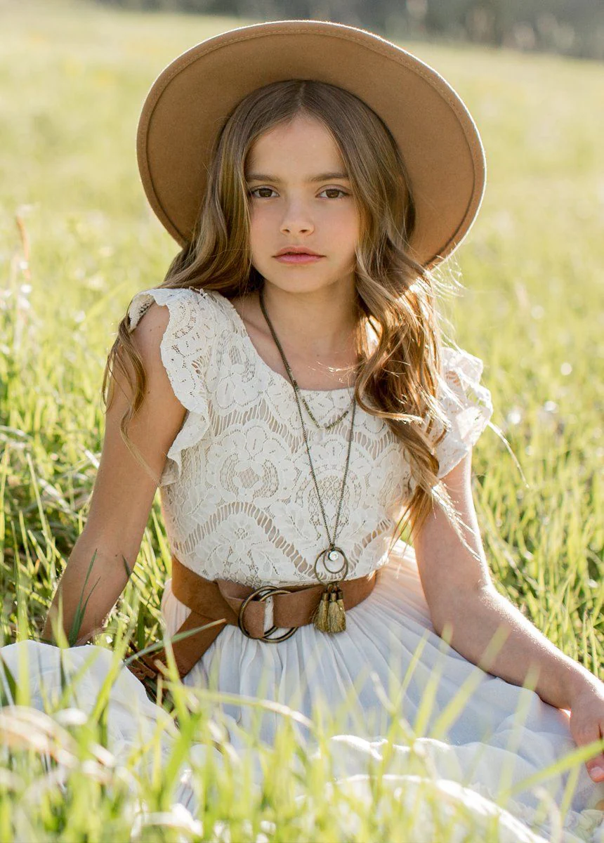 Vestido Infantil Branco - Image 3